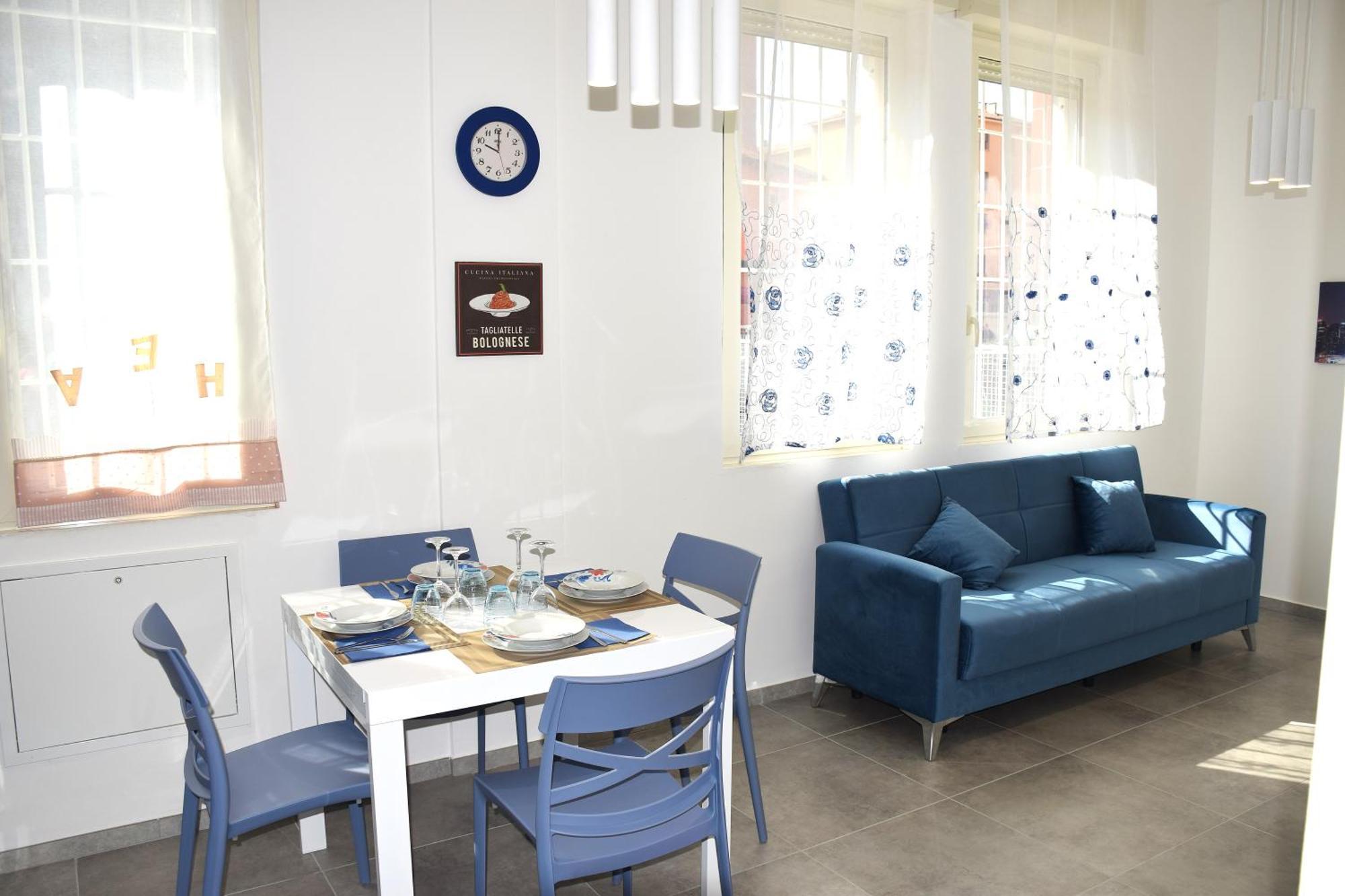 Appartamento La Dimora In Blu Bologna Esterno foto