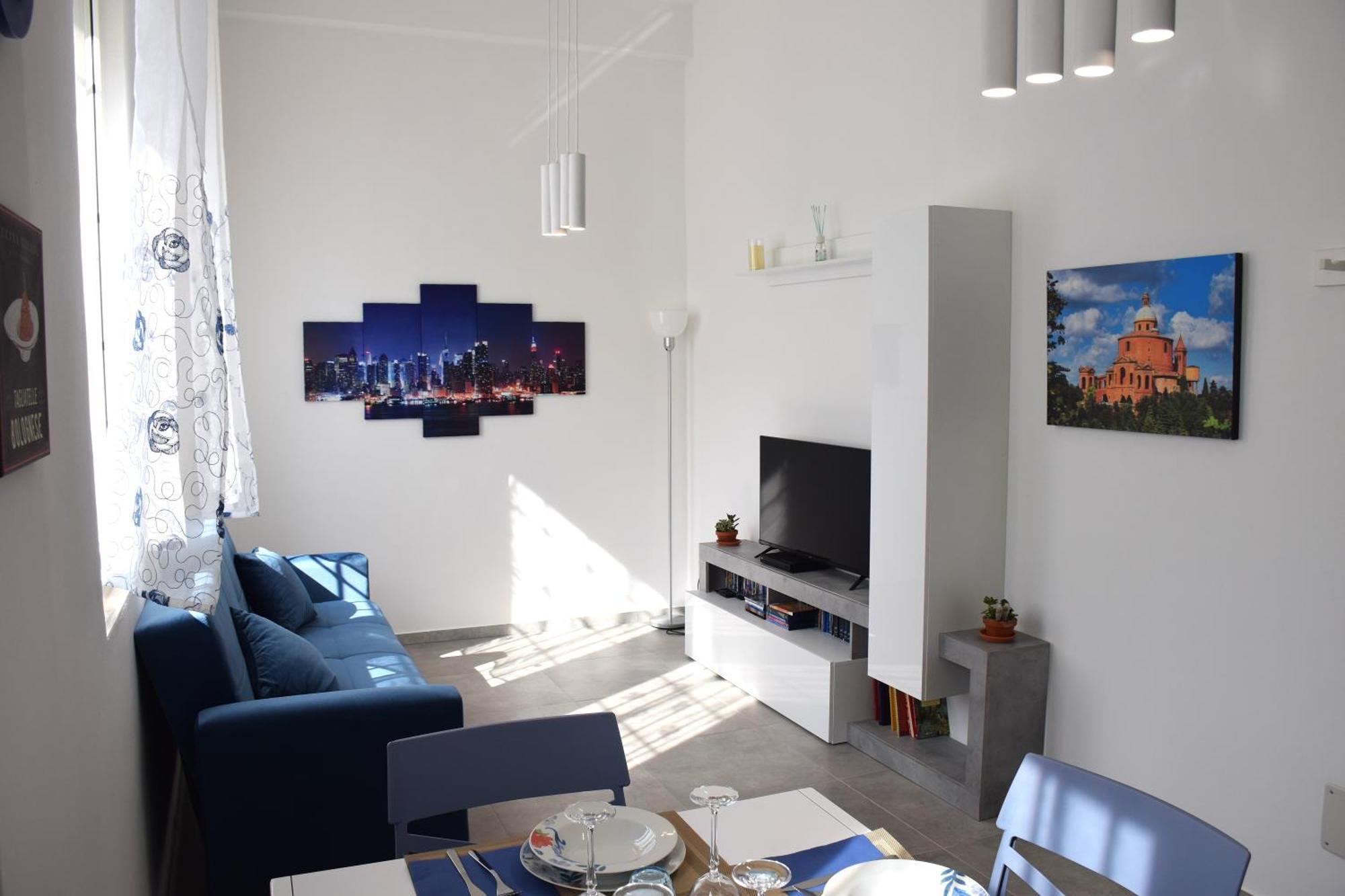 Appartamento La Dimora In Blu Bologna Esterno foto
